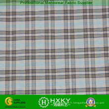 Modèle de plaid avec fil de Nylon tissu chemise prénatale teint